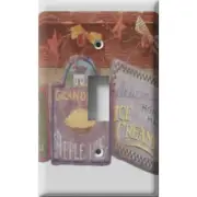SnazzySwitch Apple Pie Decorative Light Switch Plate Cover