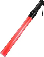 TOYANDONA Warning Light Glow Sticks Traffic Signal Equipment Traffic Control Lights Safety Control Wands Traffic Wand Light Signal Traffic Wand Light up Wands Traffic Wands Red Abs