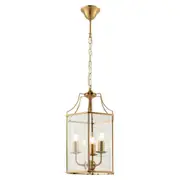 Arcadia Ceiling Lantern 3 Lights Gold - ARCA3PGLD