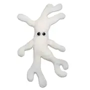 Giant Microbes Bone Cell Human Biology Soft Plush Cuddle Stuffed Toy White