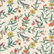 Cath Kidston Birds Wallpaper (Cream) - AG2807