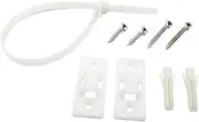 ERINGOGO Childproof Furniture Straps Set Safety Cabinet Anchor Anti Tip Kit White Secure Furniture to Wall Baby Proofing for Home Safety