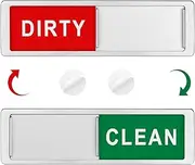 Clean Dirty Dishwasher Magnet Indicator Sign, YEESON Sliding Dishwasher Indicator Suitable for Kitchen Dishwashers, Scratch Resistant, Easy to Read and Slide On