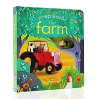 在飛比找蝦皮購物優惠-Usborne Peep Inside The Farm 精