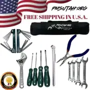RollUp Tool Kit Kawasaki KM100 KM90 KS125 KT250 KV100 KV75 KX100 KLX140L KLX Bag