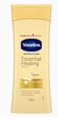 VASELINE INTENSIVE CARE ESSENTIAL HEALING NON GREASY BODY LOTION- 200ml
