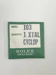 Genuine New Rolex Part No 25-103 Factory Sealed Acrylic Oyster Cyclop Crystal