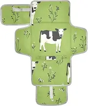 Reusable Changing pad Portable with Tissue Pocket Diaper Changing pad Portable with Built-in Pillow