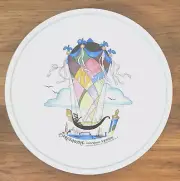 Villeroy & Boch Le Ballon Plate by Jean Mercier - Harlequin flying over Venice