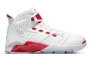 Nike Air Jordan 6-17-23 Basketball Shoes (Size 5 Youth) White Red DM1159-106