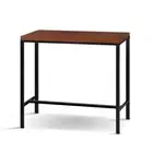 Artiss Vintage Industrial High Bar Table for Stool Kitchen Wood Cafe Office Desk