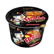 Original Buldak Spicy Ramen Big Bowl Samyang Halal Spicy Chicken Flavored 3.70oz