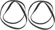 ibasenice 2pcs Rubber Belts for Turntable Record Player Cassette Recorder Fit Replacement Parts for Enhanced Sound Quality and Easy Installation