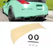 Rear Trunk Spoiler Wing Ducktail Lip For 2003-2008 Nissan 350Z RB Style