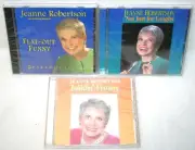 3 JEANNE ROBERTSTON CDs Talking Funny, Flat-Out, Laughs SEALED Southern Comedy