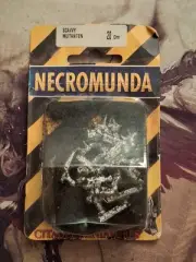 Warhammer 40k: Necromunda Metal Scavvy Mutants OOP Mutanen Citadel Blister 1997
