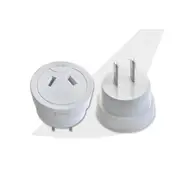 Sansai Travel Adaptor 2 Pins Without Earth Plug-Japan Australia & NZ