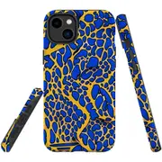 For iPhone 14 Plus Tough Protective Cover, Blue Frog