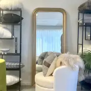 Interior Ave - Vera Mirror - Gold - Large Full Length Mirror
