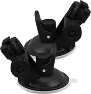 2Pcs Dash Cam Holder for Car Suction Cup Design for Stable Mounting and Material Quick Installation Compatible with Various Dash Cameras Sleek Finish