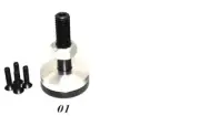 1set Multi-Bolt to Single-Bolt Prop Adapter For DLE30 DLE30RA RCG Engine US SHIP