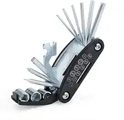 16 in 1 portable multi-purpose maintenance tool for mountain bikes