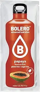 Bolero Papaya Fruit Flavoured Drink Powder 12 Sachets