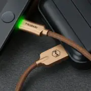 Mcdodo Smart LED Braided Charge USB Cable For iPhone 6 8 7 XR XS 11 12 13 14 Pro