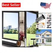 Reflective One-Way Privacy Window Film - 35.4 x 78.7in Sun Blocking Solution