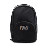 在飛比找momo購物網優惠-【PUMA】彩色標誌後背包 黑 079234-01