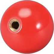 Timebid 35MM Joystick Ball Top Handle Rocker | M6 Screw Head Arcade Game Joysticks Easy-Install Replacement DIY Parts Red