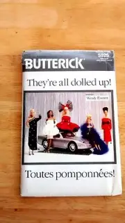 BUTTERICK 5924 UNCUT FASHION DOLL PATTERN 11 1/2"
