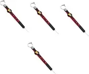 ULTECHNOVO 4pcs Car Grounding Strap Adjustable Exhaust Static Strap for Auto Dog Pattern Easy Install Fit for Vans Trucks Protects against Static Electricity