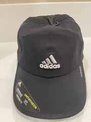 ADIDAS ADIZERO II BLACK Climacool Adjustable Performance UPF Cap
