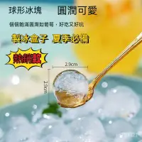 在飛比找蝦皮購物優惠-【爆款熱賣】創意網紅彈珠果凍自製凍圓形冰塊冰球模冰桶 保冰 