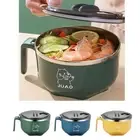 with Handle Insulated Noodle Bowl Double Layer Soup Bowls Food Container Salad