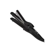 SALONIA - 2 Way Straightening & Curling Hair Iron (100V-240V) SL-002AB - 1pc - 32mm All Black