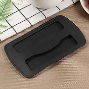 [DJAPWPX] 4 Pcs Silicone Toaster Cover, Universal Black Toaster Dust Cover, Dustproof Bread Maker Top Protector for Most Bread Machine