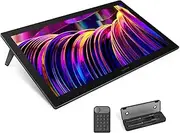 HUION KAMVAS Pro 27 4K UHD Drawing Tablet with Screen, PenTech 4.0 Battery-Free Stylus with 2nd Gen Anti-Glare Etched Glass Full Laminated Graphics Tablet, 98% Adobe RGB Multi-Touch Screen for Artists