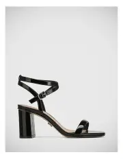 [Wittner] Carelinah Patent Sandal in Black