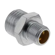 1/8" BSP Male to 1/4" BSP Male Fitting Conversion Adapter Nipple Connector fo...
