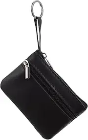 [ROMISBABA] Leather Coin Bag Small Keychain Coin Purse Change Purse for Girls for Special Occasions