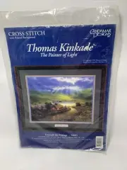Candamar Cross Stitch Thomas Kinkade Painter of Light Emerald Isle Cottage
