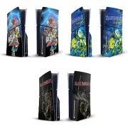 IRON MAIDEN GRAPHIC ART VINYL SKIN DECAL FOR SONY PS5 SLIM DISC EDITION CONSOLE