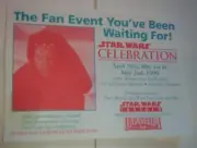 Star Wars Celebration 1999 Ad Promo Darth Maul Photo
