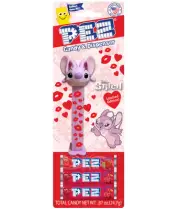 Pez Disney Lilo & Stitch Angel Valentine's Limited Edition Candy & Dispenser NEW