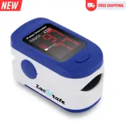 Zacurate 500BL Fingertip Pulse Oximeter Blood Oxygen Saturation Monitor with Ba