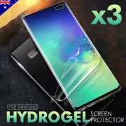 3x For Samsung Galaxy S10 5G Note 10 Plus S10e HYDROGEL AQUA Screen Protector