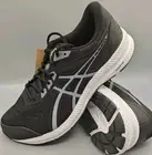 ASICS Gel Contend 8 Men's "Extra Wide" Black Mesh Trail Running Shoes Size 10