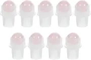 Ipetboom 9pcs Essential Oil Bottle Roller Tops User-friendly Applicators for Smooth Application for Home Office and Spa Use Compatible Bottles